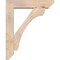 Ekena Millwork Legacy Slat Smooth Bracket w/ Offset Brace, Douglas Fir, 7 1/2"W x 34"D x 42"H BKT0806X34X42LEC06SDF - alternate 2